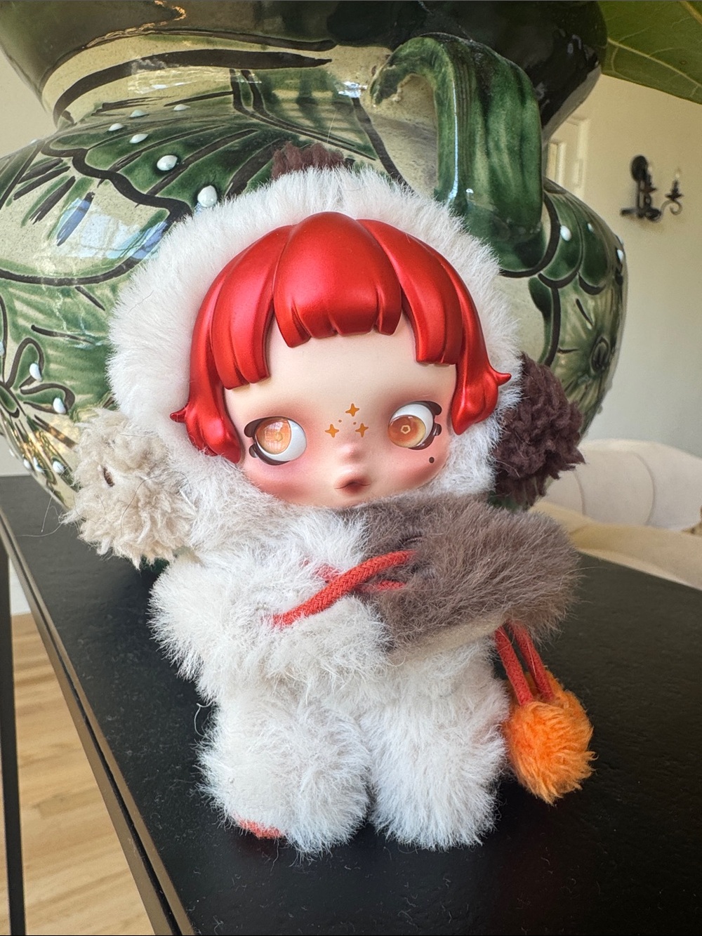 POP MART - SKULLPANDA — “Ode to Cocoa” from the Winter Symphony Series Plush. 🤎